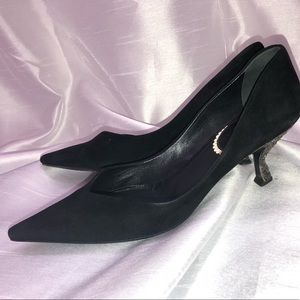 Prada Suede Kitten Heels